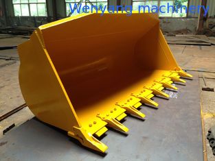China supply good quality kOMATSU WA350-8 wheel loader standard bucket with bucket teeth supplier