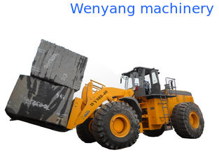 China Supply big capacity rought terrain mine machine 40T block forklift loader with 247KW engine supplier