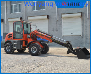 China 1.5ton 0.65m3 bucket telescopic wheel loader with max lifting height 4700mm supplier
