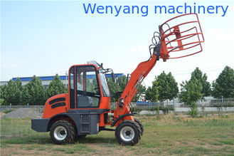 China Supply China made 4WD 1.5ton 0.7m3 bucket  meet Euro III front end small wheel loader supplier