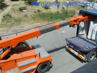 China 12ton stone handling equipment telescopic crane for bundle marble salb loading supplier