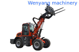 China China WY2500 farm machinery telescopic loader with pallet fork supplier