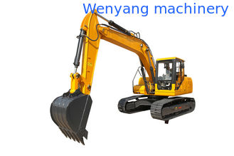 China China WY135H 13.5ton crawler digger cralwer excavator with ISUZU engine supplier