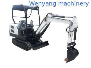 China WY18H China machinery 1.8T small digger mini cralwer excavator supplier