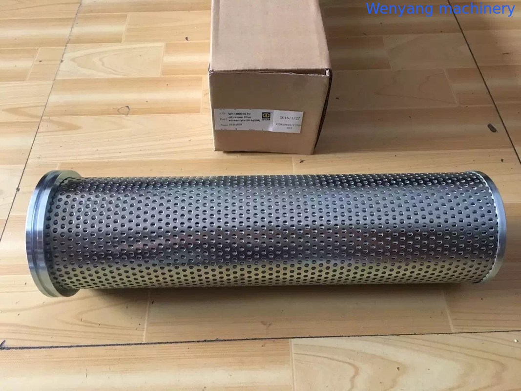 SEM wheel loader genuine spare parts SEM616B SEM618B oil return filter