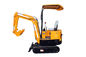 0.02m3 mini crawler excavator used for garden farmland small project supplier