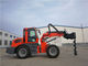 2.5ton earth machienry 4WD  telescopic handler  with earth auger supplier