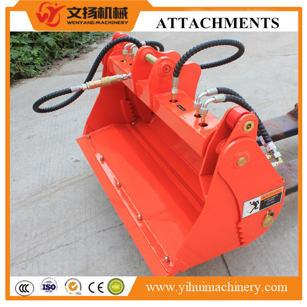 variety function hydraulic 4 in 1 excavator bucket attachment