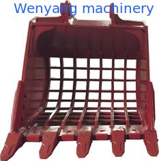 China Supply Doosan/Kobelco /Hyundai/Sumitomo/Kubota excavator brand grille bucket supplier