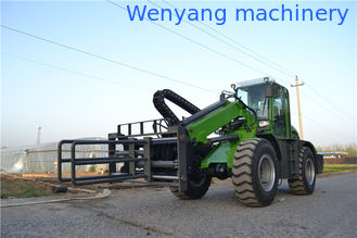 China 3ton  1.5m3 bucket telescopic boom wheel loader with max lifting height 6050mm supplier
