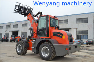 China China made  hay stacking equipment  4WD 2.5ton telescopic forklift supplier