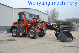China WY2500 farm machinery telescopic extended wheel loader with 4 in 1 bucket supplier