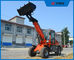 1.5ton 0.65m3 bucket telescopic wheel loader with max lifting height 4700mm supplier