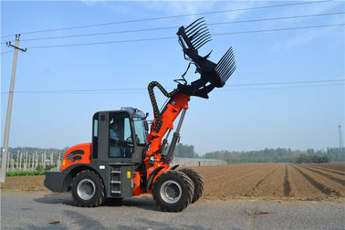 2ton  0.8m3 bucket telescopic boom wheel loader with max lifting height 5100mm supplier