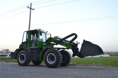 3ton  1.5m3 bucket telescopic boom wheel loader with max lifting height 6050mm supplier