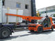 10ton crane telehandler for  marble slab loading and unloading from 20GP container supplier