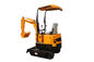 WY08H 800kg mini rubber track excavator compact digging machine supplier
