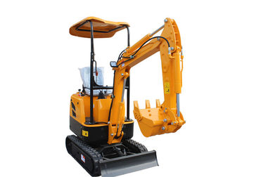 WY08H 800kg mini rubber track excavator compact digging machine supplier