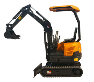 1400kg rubber track digging machine 0.045m3 mini crawler excavator supplier