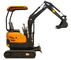 1400kg rubber track digging machine 0.045m3 mini crawler excavator supplier
