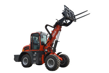 China WY2500 farm machinery telescopic loader with pallet fork supplier