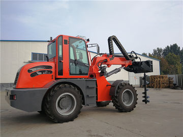 Wenyang Machinery WY2500 telescopic loader forklift with earth auger supplier