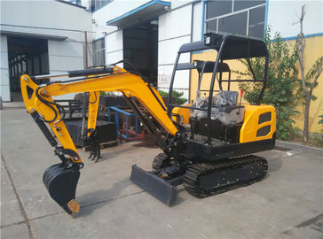 China 360° rotation 0.06m3 bucket mini crawler excavator with dozer blade supplier