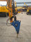 China 360° rotation mini crawler  excavator with break hammer supplier