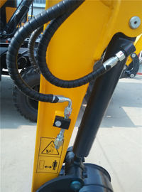 China 360° rotation 1.8ton mini crawler  excavator with break hammer supplier