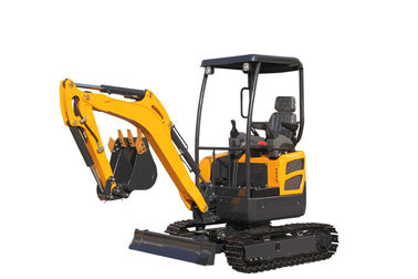 WY20H canopy Kubota engine mini crawler excavator with pipeline system supplier