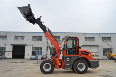 WY2500 earth machinerey telescopic loader with 4 in 1 bucket supplier