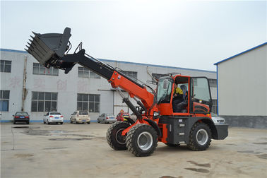 WY2500 farm machinery telescopic extended wheel loader with 4 in 1 bucket supplier