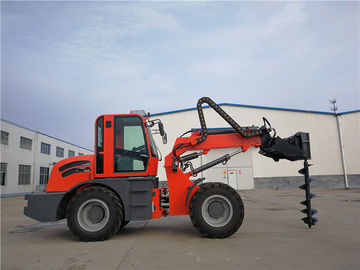 WY2500  contruction machienry 4WD  telescopic loader with earth auger supplier