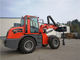 WY2500  contruction machienry 4WD  telescopic loader with earth auger supplier