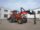 2.5ton farmland machinery  4WD  telescopic loader  with earth auger supplier