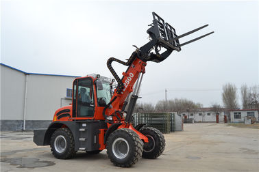 recycling scrap transportation machinery telescopic loader with grapple supplier