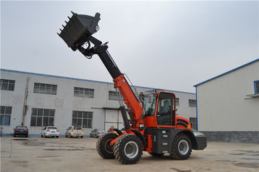 WY2500 earth machinery 4WD  telescopic loader with lawn mower supplier