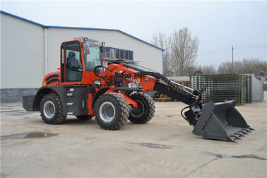 WY2500 earth machinery 4WD  telescopic loader with lawn mower supplier