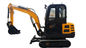 WY22H mini rubber track excavator compact crawler digger with cabin supplier