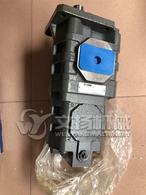 XCMG WZ30-25 backhole loader original spare parts Double hydraulic pump 803043369 supplier