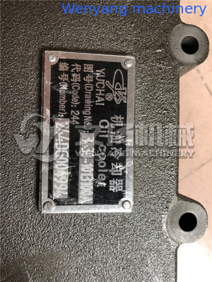 Yuchai engine oil cooler 3430-1013030C spare parts for Yuchai YC6J125Z-T20 supplier