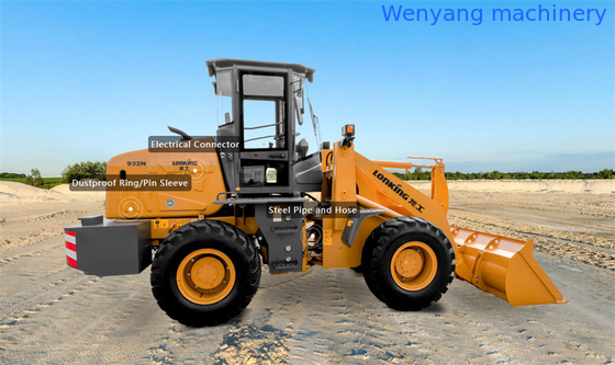 Lonking CDM932N 1.5TON 0.8m3 wheel loader with YUNNEI engine YN38GB1 supplier