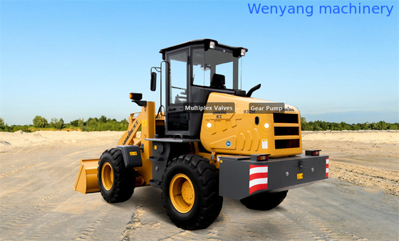 Lonking CDM932N 1.5TON 0.8m3 wheel loader with YUNNEI engine YN38GB1 supplier