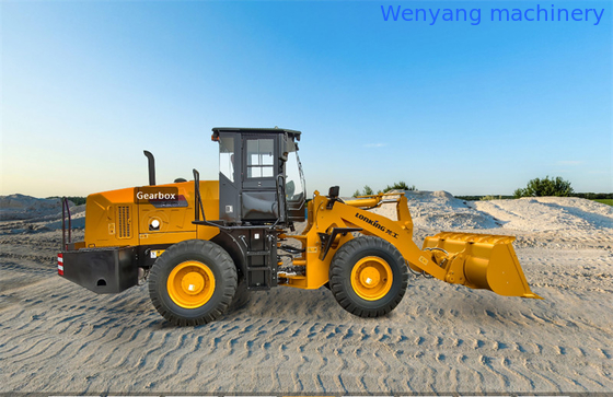 Lonking CDM835 wheel loader 3.5TON with Cummins engine 6BTAA5.9-C130 97KW supplier