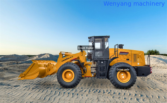 Lonking CDM856 wheel loader 5TON with Weichai WP10G220E341 ZF  transmission supplier