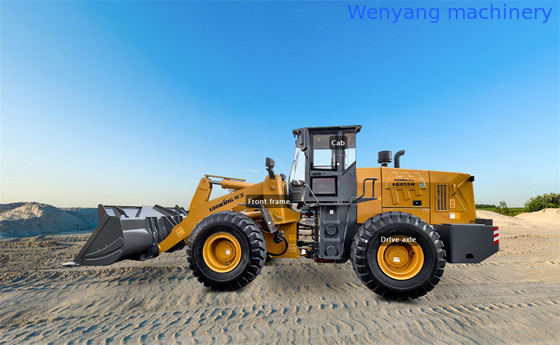 LG855N Lonking wheel shovel loader 3m3 bucket Weichai WD10G220E21 engine supplier