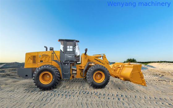 Lonking ZL50NC 5ton wheel loader with 4.2m3 coal bucket  Weichai WD10G220E21 engine supplier