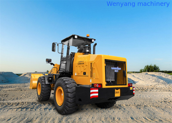 Lonking CDM843 wheel loader 4ton with 2.3m3 bucket  Weichai WP6G175E22 engine supplier