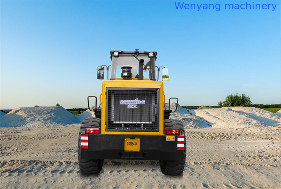 Lonking CDM843 wheel loader 4ton with 2.3m3 bucket  Weichai WP6G175E22 engine supplier
