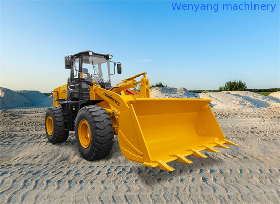 Lonking CDM843 wheel loader 4ton with 2.3m3 bucket  Weichai WP6G175E22 engine supplier